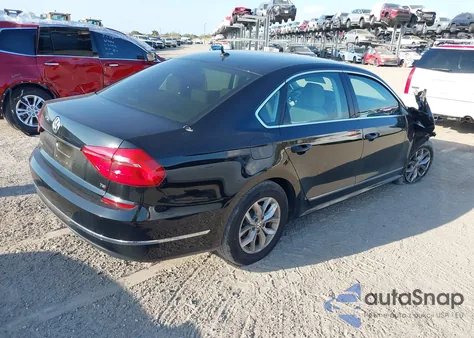 2016 Volkswagen Passat 1.8T S from USA, damaged, VIN 1VWAT7A36GC019851